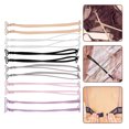 thumbnail image 6 of HERFIER 6 Pairs Elastic Bra Strap Holders Adjustable Removable Shoulder Clips for Women, 6 of 8