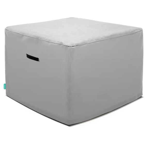 Tarra Home Universal Outdoor UFCOZ141418PT Patio Square Ottoman Cover