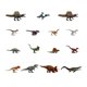 thumbnail image 3 of Dinosaurio de Juguete Mattel Jurassic World Rebirth Paquete de Minis, 3 of 5