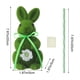 thumbnail image 3 of Decoraciones de Pascua, Adornos de Pascua, Regalos de Pascua, Nuevo Producto de Pascua, Adorno de Conejo de Pascua Flocado Simulado, Adorno de Conejo de Pascua de Espuma, 3 of 6
