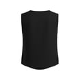 thumbnail image 7 of RQYYD Womens Scoop Neck Sleeveless Button Down Tank Top Casual Loose Fit Blouse for Summer Daily Wear, 7 of 7