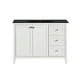 thumbnail image 4 of Swiss Madison SM-BV414-3MB Cannes 48" Free Standing Single Basin Vanity Set - White /, 4 of 5