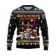 thumbnail image 4 of Suéter navideño feo con forma de gato 2024, suéter para hombre, sudadera con cuello redondo para vacaciones de otoño y Navidad, sudaderas con gráficos de gatos kawaii, 4 of 5