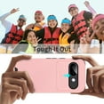 thumbnail image 6 of Allytechgroup Magnetic Case for Google Pixel 9A, Include 1x Screen Protector Sliding Camera Lens Protector Compatible with MagSafe Shockproof Anti-Scratch Slim Fit Phone Case for Women Men, Pink, 6 of 8