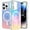 Iridescent, variant on JETech Iridescent Case for iPhone 14 Pro Max 6.7-Inch Compatible with MagSafe, Cute Unique and Aesthetic Design, Colorful Fluorescent Translucent Back Shockproof Phone Cover (Iridescent)