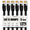 Black, variant on Cat8 Round 24 AWG Ethernet Cable 5ft, 6 Pc Pack, 40Gbps 2000MHz Network Patch Cord, S/FTP Shielded LAN Cable with RJ45 Connectors, for Gaming, Router, Modem, Laptop