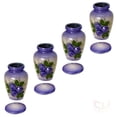 thumbnail image 2 of Set of 4 PCS – Beautiful 3D Flower Keepsake Cremation Urn for Human Ashes Small Funeral Urn Handcrafted Affordable Urn for Ashes, 2 of 6
