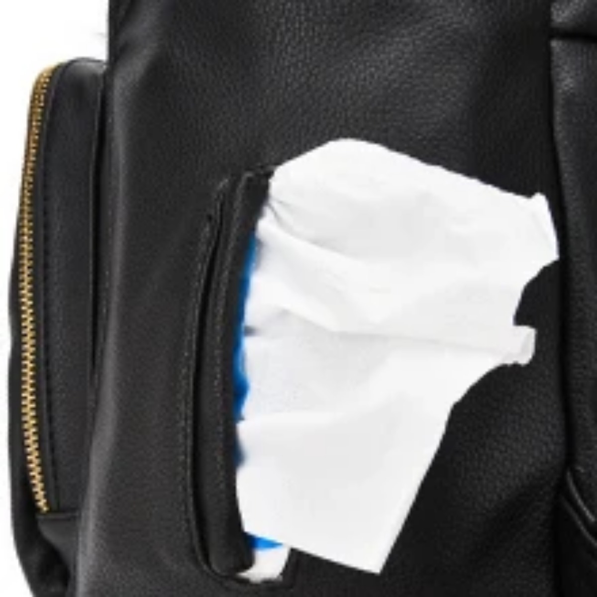 RsenFremior Diaper Bag Backpack Leather Backpack for Women Travel Backpack Baby Bag Large with Troller Straps Capacity for Wet Clothes