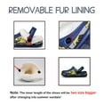 thumbnail image 4 of Drecage Little Kids Lined Clogs Toddler Winter Garden Shoes Bedroom House Slippers, 4 of 9
