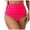 Z01-Hot Pink, variant on Swim Bottoms for Women Tummy Control Swim Bottoms Mid Rise Bikini Bottoms Full Coverage Ruched Scrunch Swim Bottom（Green,S）