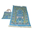 thumbnail image 3 of Prayer Mat with Carrying Bag Area Rugs for Living Room Travel Bedroom Blue, 3 of 8
