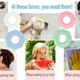 thumbnail image 2 of Waterproof Silicone Wristband Cuff for Washing Hands Splash Guard Bracelet for s Adults Bathroom Grooming Aid(B), 2 of 5