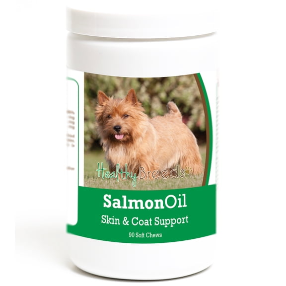 Healthy Breeds Norwich Terrier Salmon Oil Soft Chews 90 Count