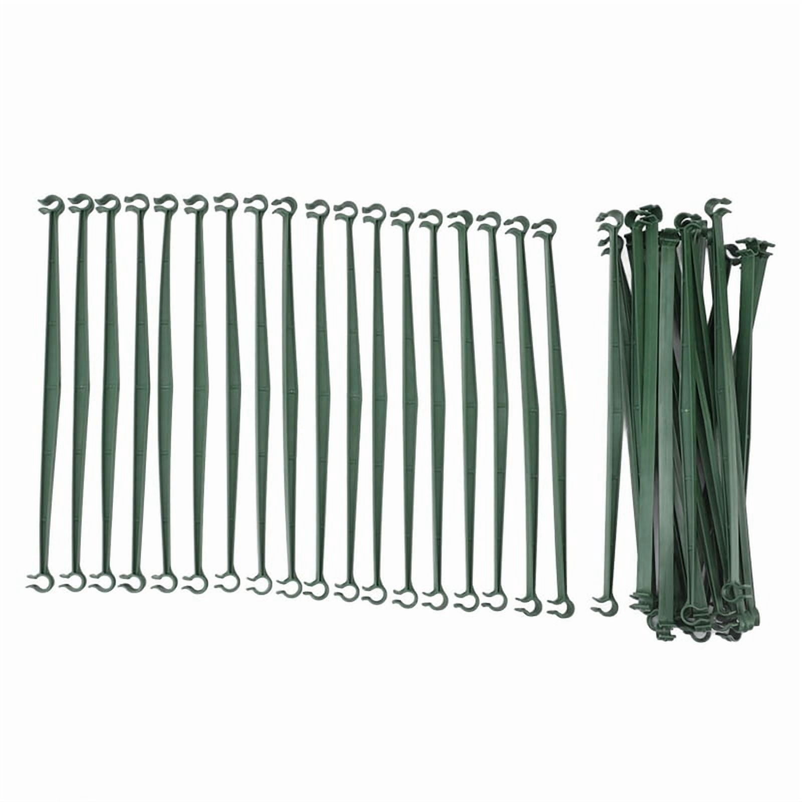 72PCS Stake Arms for Tomato Cage 11.8 Inch Plastic Expandable Plant Supports Trellis Connectors for Climbing Plants