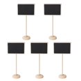 thumbnail image 1 of Mini Tiza de madera Pizarra Señales Pizarra Tablero de mensajes (Cuadrado) Hugtrwg Para estrenar, 1 of 5