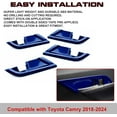 thumbnail image 5 of Xotic Tech Interior Car Door Handle Bowl Cover Trim, Blue, Compatible with Camry 2018-2024, 5 of 9