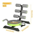 thumbnail image 2 of Gonipol  Ab Workout Equipment, Ab Machine for Home Gym Fitness, Ab Trainer Exercise Equipment for Abdominal Exercise and Strength Training  Adjustable AB Trainer Abdominal Machine for Stomach(Green), 2 of 7