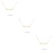 thumbnail image 5 of Collar Minnieouse Retro Acuario Oro DIY Signo del zodiaco, 5 of 6