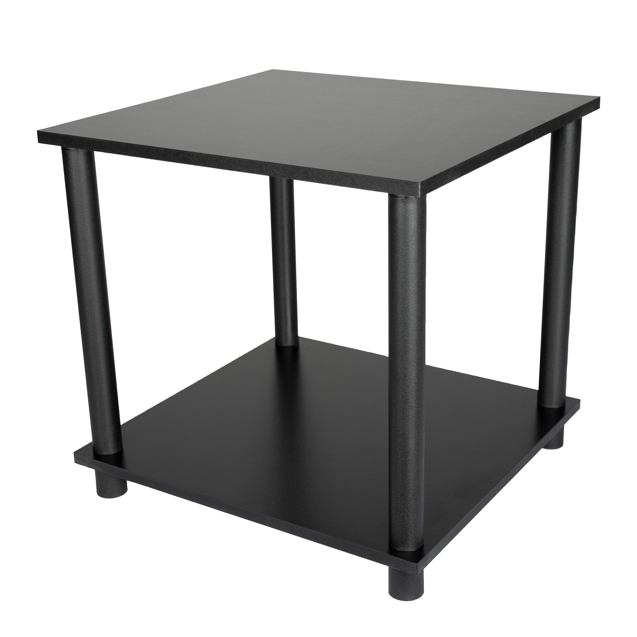 Mainstays No Tools End Tables, Solid Black, Set of 2 - image 4 of 8