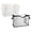 A & B, variant on Extra Large Zippered Storage For Home Organization Portable Handled Fabric Container For Bedding Seasonal Items