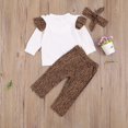 thumbnail image 2 of Toddler Girls 3-Piece Fall Cheetah Print Outfit 3T, 2 of 5