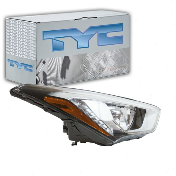 TYC Right Headlight Assembly compatible with Hyundai Santa Fe Sport 2013-2016