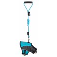 thumbnail image 1 of Pet Life HA21LBLMD Touchdog Reflective-Max 2-In-1 Premium Performance Adjustable Dog Harness And Leash- Light Blue - Medium, 1 of 1