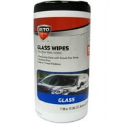 Auto Drive Auto Glass Wipes, 50 Count