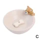 thumbnail image 1 of Quemador de incienso de resina con forma de animal, recolector de cenizas, soporte para incienso de conejo, gato y perro, placa de aromaterapia para decoración del hogar U6D6, 1 of 6