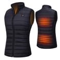 thumbnail image 1 of Women's Lightweight Heated Vest with Battery Pack (Large, Black), 1 of 8