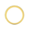 thumbnail image 4 of Certified 1/4ctw Diamond Wedding Band in 10k Yellow Gold (G-H, I1-I2), 4 of 5