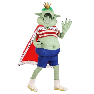 Trolls Guy Diamond Boys Costume – 4T Toddler Jumpsuit With Wig, Gloves, Shoe Covers & Nose