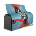 thumbnail image 3 of Naloa Cool Dog In Hoodie Mailbox Covers Magnetic Post Box Cover Post Letter Box Cover Garden Decor-25.5x21 in, 3 of 8