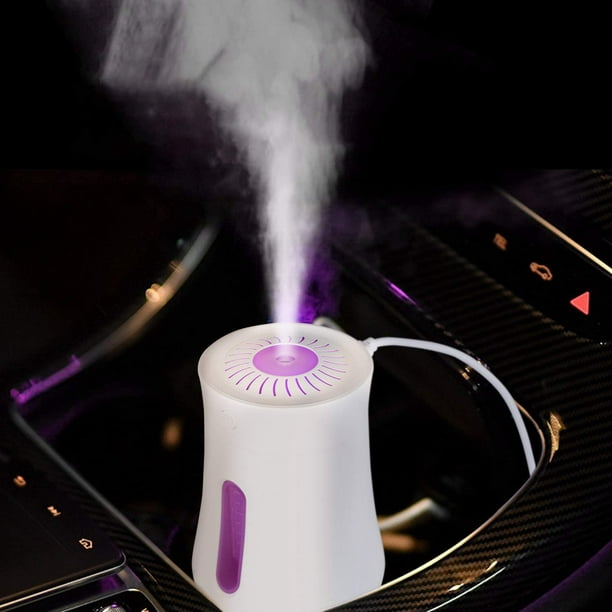 Humidificateur d'air intérieur ultra silencieux Humidificateur d'air à  ultrasons Yoga, bureau, mini humidificateur 207 ml blanc 