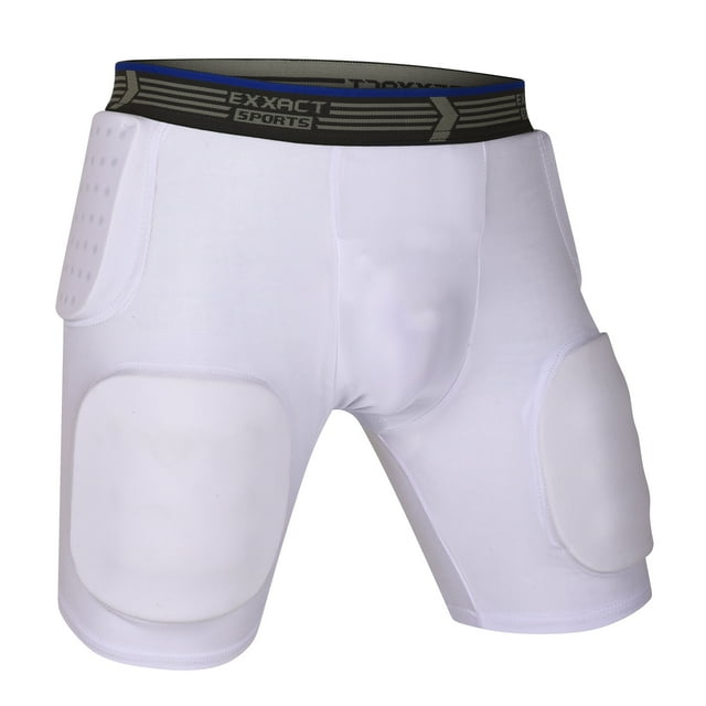 Exxact Sports Rebel 5Pad Youth Football Girdle w/ Integrated Hip