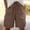 Coffee, variant on Bermuda Shorts for Women Knee Length Only Moment Bermuda Shorts for Women Knee Length Nylon,Spandex Casual Loose Elastic Waist Drawstring Beach Cover Up Shorts Black,XL
