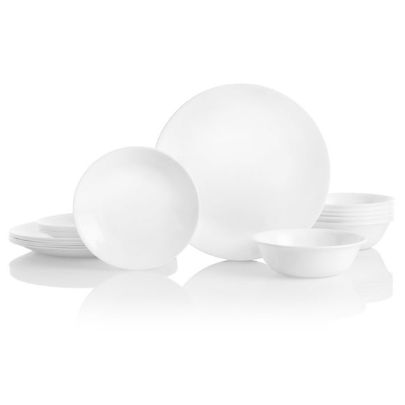 Juego de vajilla Corelle Vitrelle 18 piezas Service para 6