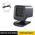 thumbnail image 4 of Calentador de coche portátil FLhrweasw 12/24V eléctrico giratorio 360 grados ventilador, 4 of 9
