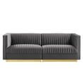 thumbnail image 2 of Sanguine Channel Tufted Performance Velvet Modular Sectional Sofa Loveseat-EEI-5824-DUS, 2 of 6