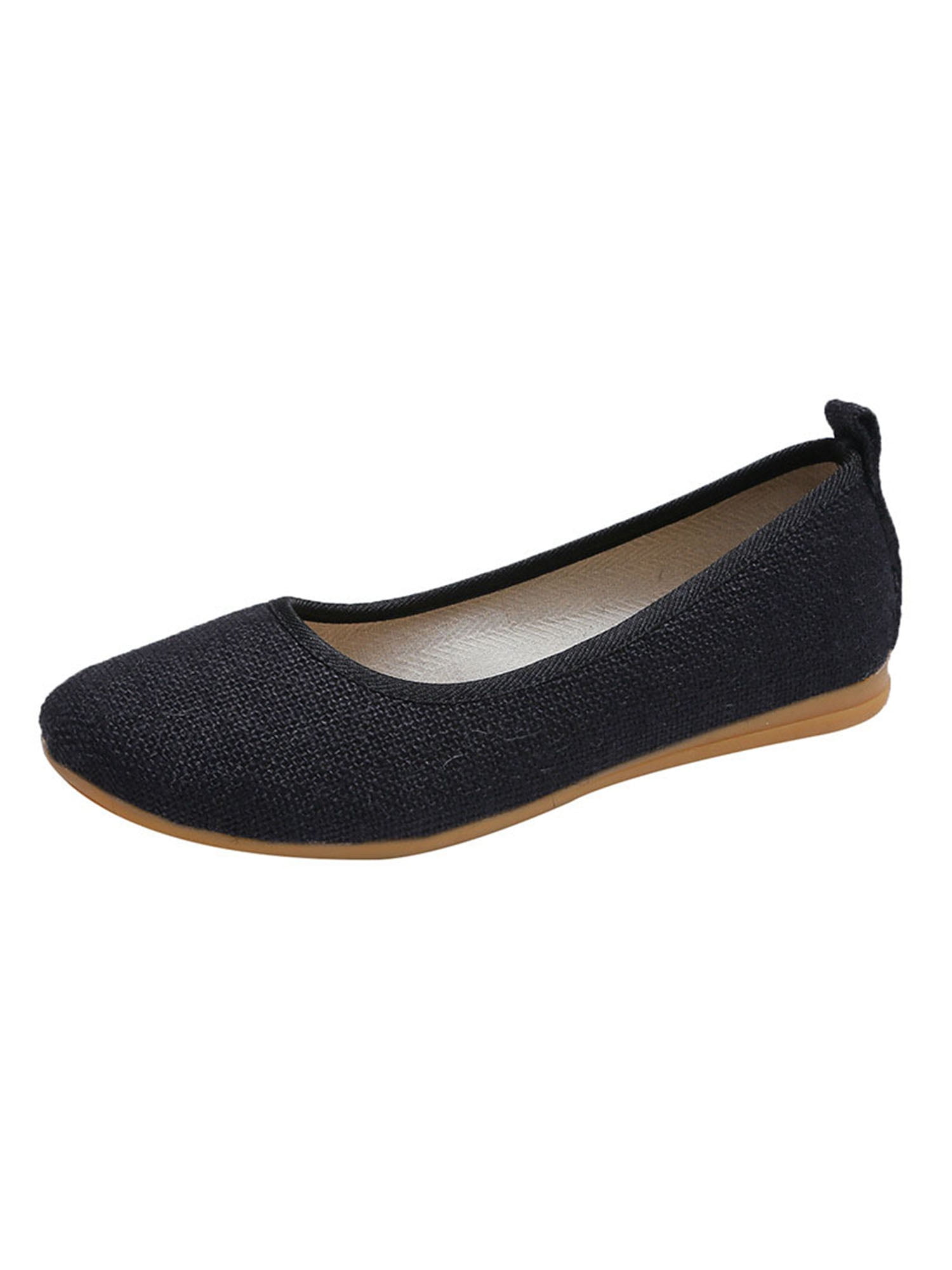 Kesitin Women's Comfortable Loafers Casual Round Toe Moccasins Wild Driving Flats Walking Shoes Slip On