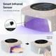 thumbnail image 5 of Lámpara LED UV Lavinda para uñas, inalámbrica, recargable, 54 W, con temporizador, 5 of 7