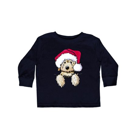 

Inktastic KiniArt Christmas Goldendoodle Gift Toddler Boy or Toddler Girl Long Sleeve T-Shirt