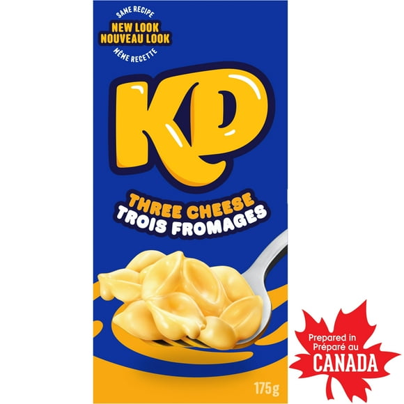 Kraft Dinner Three Cheese Macaroni & Cheese, 175g