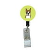 thumbnail image 1 of Carolines Treasures BB1285BR Checkerboard Lime Green Boxer Retractable Badge Reel, 1 of 2