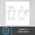 thumbnail image 6 of Vaxcel - Lexington - 1 Light Outdoor Motion Sensor Wall Mount In Traditional, 6 of 12