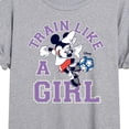 thumbnail image 3 of Disney - Train Like A Girl - Juniors Ideal Flowy Muscle T-Shirt, 3 of 5