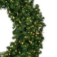 thumbnail image 3 of Vickerman 60" Douglas Fir Artificial Christmas Wreath, Warm White LED Lights, 3 of 5