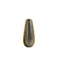 thumbnail image 3 of Urban Trends Collection 25052 Ceramic Round Vase, Dimpled Polished Chrome & Gold - Small, 3 of 6