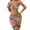 Blue, variant on Women'S Fun Underwear Sexy Lace Nightclub Hollow Out Spicy Girl Slim Fit Backless Slim Strap Rainbow Fishnet Bodysuit Black Lace Mini Skirt Plus Size Two Piece Sets For Women Sexy Neon Green Mesh Top