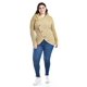 thumbnail image 5 of Sueter envolvente Roman Fashion / Tallas Extras, 100 (Cafe) cafe 38, 5 of 6